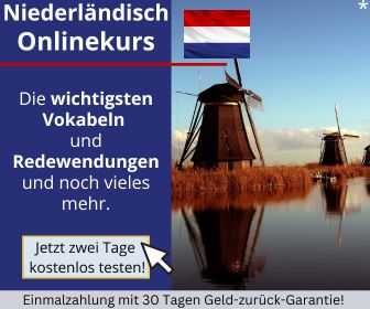 Niederländisch Onlinekurs Banner