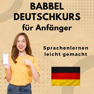 Babbel DeutschKURS - für Anfänger - Deutsch lernen leicht gemacht