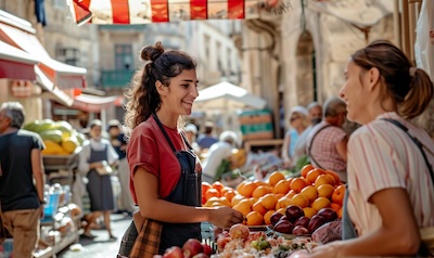 maltesisch-sprechen-markt-einheimische-malta-europaeerin